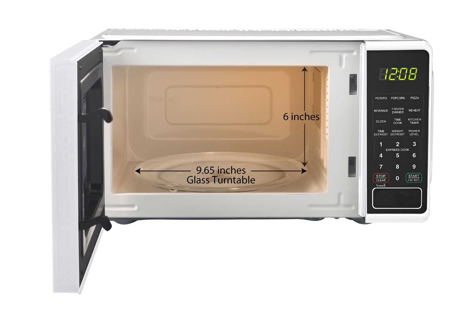 Mainstays MSF0W100072352 0.7 cu ft 700 W Microwave - White for 