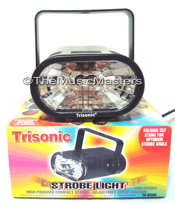 DJ Disco Mini Strobe Light Flashing Party Dance Lighting Speed Adjust 4 Colors
