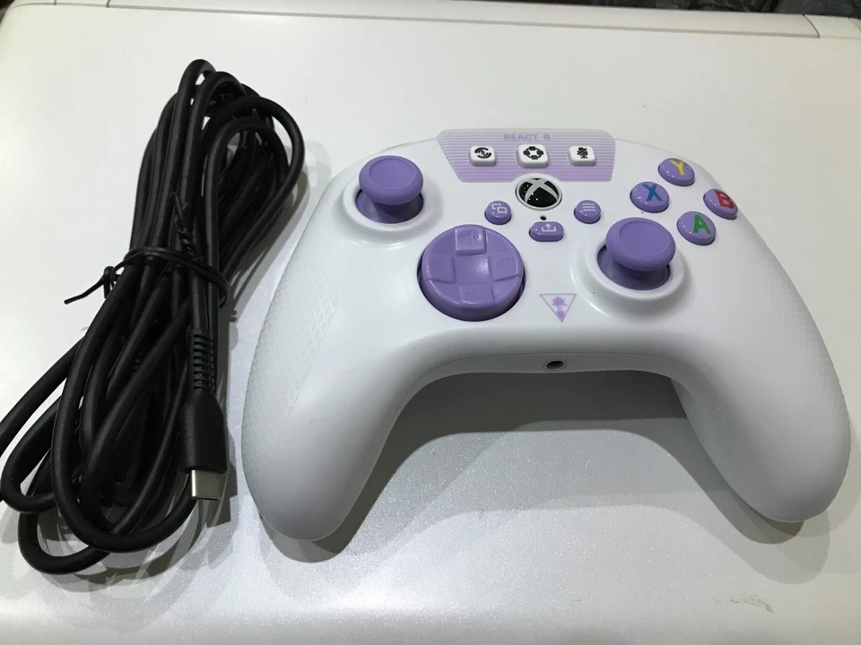 Turtle Beach Game Controller PC Xbox One  Series S   X REACT-R USB Black-Purple - Image 3 of 4