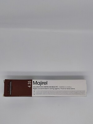 Lóreal Professionnel Paris Majirel 4.35 Mittelbraun Gold Mahagoni Neu & OVP