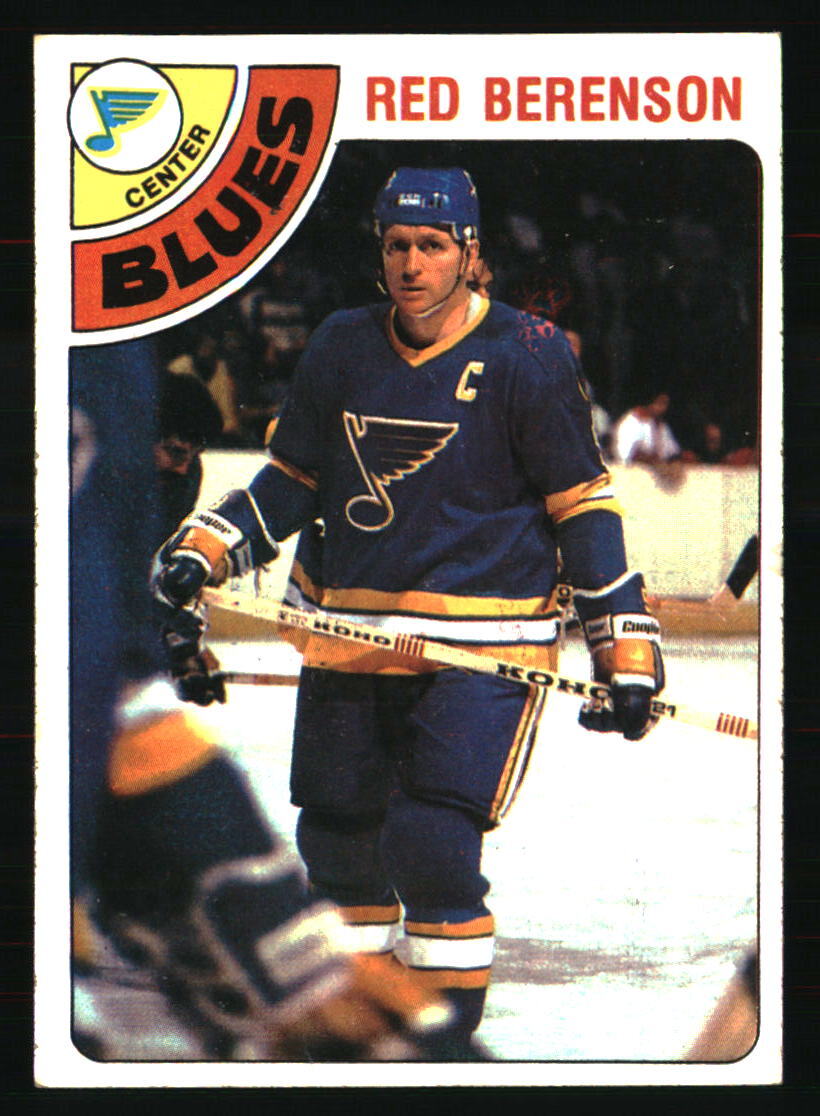 Red Berenson 1978 Topps #218  Hockey Card