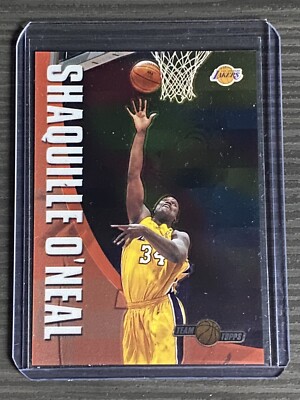 ** 2001-02 Topps Chrome Team Topps #TT1 SHAQUILLE O NEAL **
