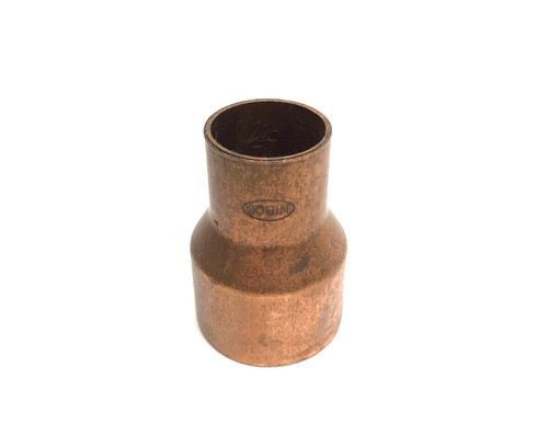 Nibco Reducing Coupling Wrot Copper Pressure Fitting 1-1/2" x 1" Reducer, CxC