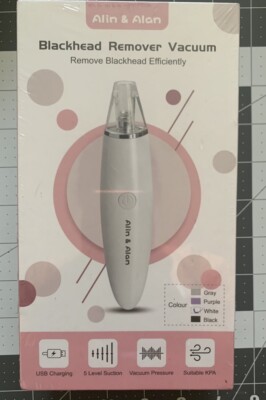 Alin&Alan Electric Blackhead Remover Vacuum Pore Cleaner 