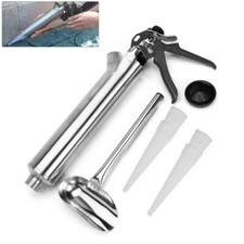 Fugenpistole mit 2 Düsen Verfugen Mörtel Mörtelpresse Mörtelspritze Mörtelpumpe