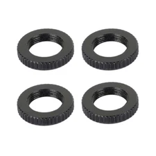4x CAMVATE 5/8"-27 Dual Lock Nut for 5/8" Cold Hot Shoe Adapter Screw Mic Mount
