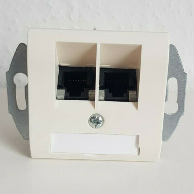Ackermann UAE AS-Dose 8/8 EK LSA+RAL 9001-S99  19821 AD RJ45 Neu