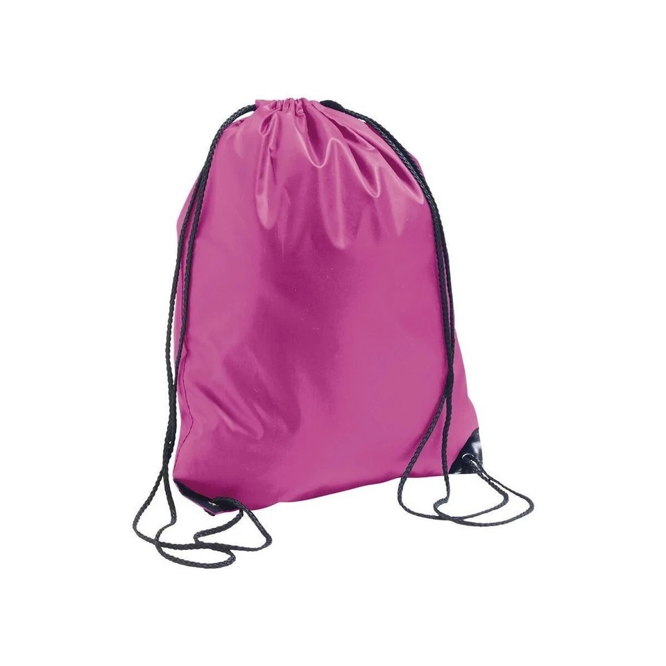 Sac à dos de sport gym fitness à Cordon rose taille unique 34,5x45 cm - Photo 1/1