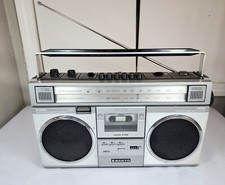 Vintage Sanyo Boombox M9925 FOR PARTS REPAIR ONLY CASSETTE DOESN'T WORK RARE