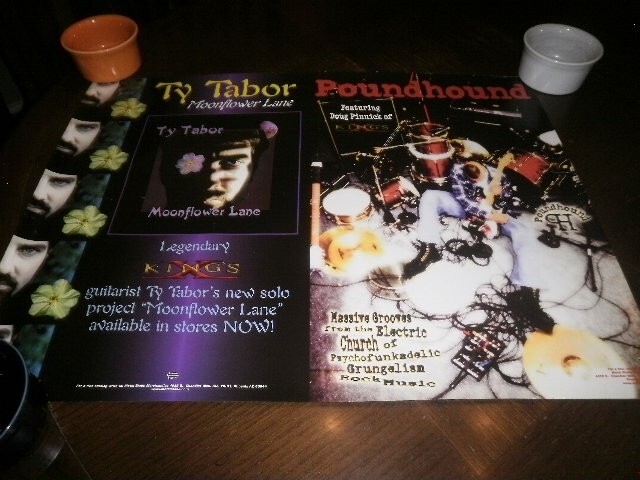 Kings X Promo Poster x2. Killer Promo Posters. Industry Release.  2 posters!!!!!