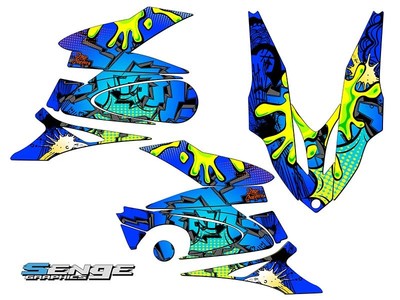 2005-2018 YAMAHA VECTOR GRAPHICS DECO WRAP DECOR ALL YEARS 2017 2016