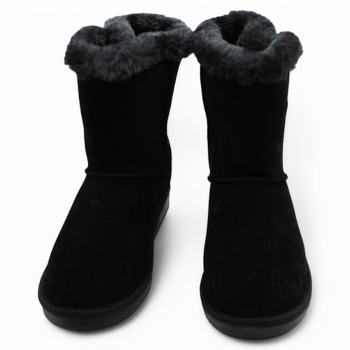 Marty Womens Faux Suede Cold Weather Winter & Snow Boots (Size 6) - 第 3/7 張圖片