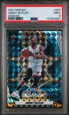 2021 Panini Mosaic #291 Jimmy Butler Genesis PSA 9