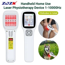 2.5W Fourwave NIR & Red Light Laser Therapy Device for Human and Pet Pain Relief