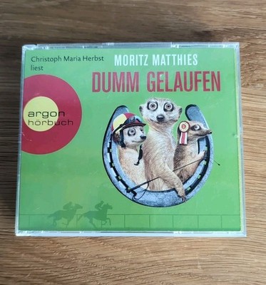 Moritz Matthies Dumm Gelaufen 4 CD Hörbuch   Neu OVP