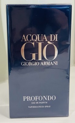 Acqua Di Gio Profondo by Giorgio Armani 4.2 oz /125ml EDP Cologne Men Fragrance