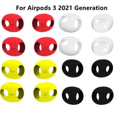 2Pair Silicone Earbuds Case Cover Ear Tips For Airpods 3 3rd Gen Generation 2021