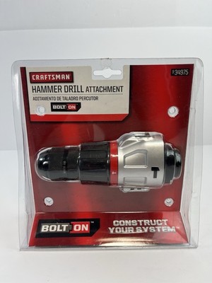 Craftsman 934975 Bolt On Matrix 2 Speed Hammer Drill Attachment BLACK+DECKER
