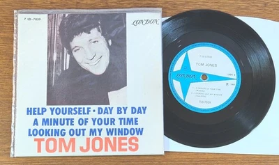 TOM JONES "Help Yourself (+ 3)" Brazil EX 7" 33rpm 4-track EP 7 LD-7039 POP 60s - Bild 1 von 4