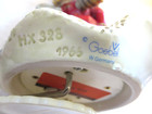 Goebel music box angel holding candle HX 328 4966 Silent Night — photo 6