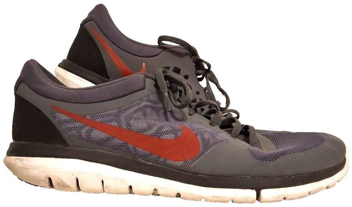 Nike Flex Run 2015 Dark Grey Gym Red for Sale | Authenticity  display picture 2