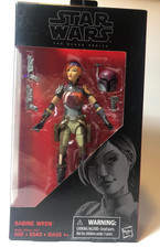 Star Wars The Black Series Sabine Wren  33 Rebels Sealed Figure  2016
