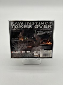 Dino Crisis (Sega Dreamcast, 2000) CIB. Tested. VGC.