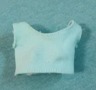 Vintage Barbie Clothes - Vintage Blonde Midge Barbie Blue Swimsuit Top