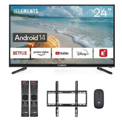 KB ELEMENT 24 Zoll Smart TV, LED FULL HD,  DVB-T2/S2,  Android 14, Frameless