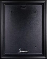 New York Knicks Black Framed 2026 NBA Finals Champions Logo Jersey Display Case