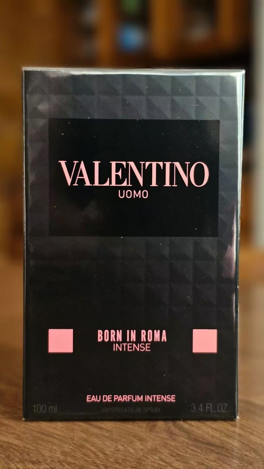 Born In Roma Valentino Uomo for Men 3.4 oz Eau De Parfum Spray with free s