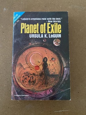 Le Guin, Planet of Exile / Disch, Mankind Under The Leash - ACE DOUBLE G-597 