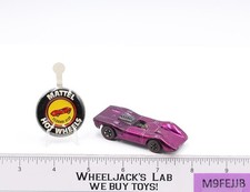 Ferrari 312P Magenta Hot Wheels 1969 1970 Redline Vintage Mattel RL