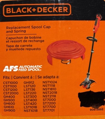 BLACK+DECKER RC-100-P Replacement Spool Cap and Spring, Free Shipping