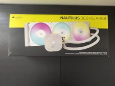 CORSAIR Nautilus 360 RS ARGB Liquid CPU Cooler - White