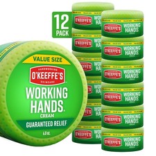 O'Keeffe's Working Hands Hand Cream Extreme Dryness 6.8oz 12 Pack