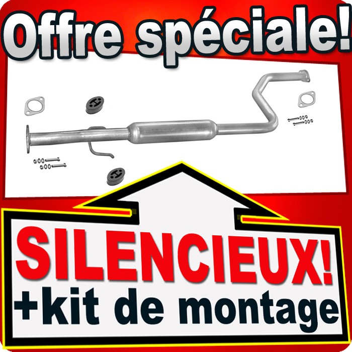 Échappement ROVER 400 essence tube de rechange compatible Rover 414 et 416 Hayon