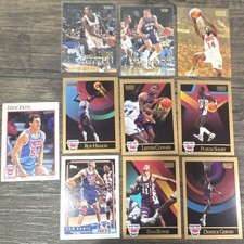 New Jersey Nets Vintage NBA Card Lot (10) Kittles Van Horn Rookie Sam Bowie 90s