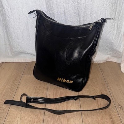 Nikon Vintage Kameratasche 70er 80er schwarz gebrauchsfertiger gebrauchter...