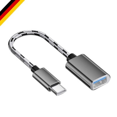 USB-C auf USB OTG Kabel für Smartphone, Tablet, Laptop, Hochgeschwindigkeit, ...