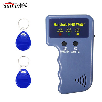Repetitive Handheld 125Khz EM4100 5200 RFID ID Card Writer Copier Duplicator Pro