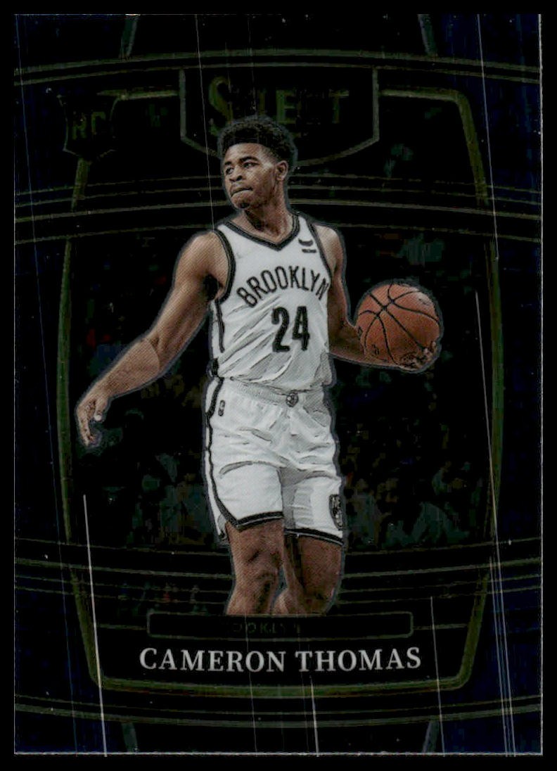 2021-22 Panini Select #21 Cameron Thomas Blue (Retail Base)