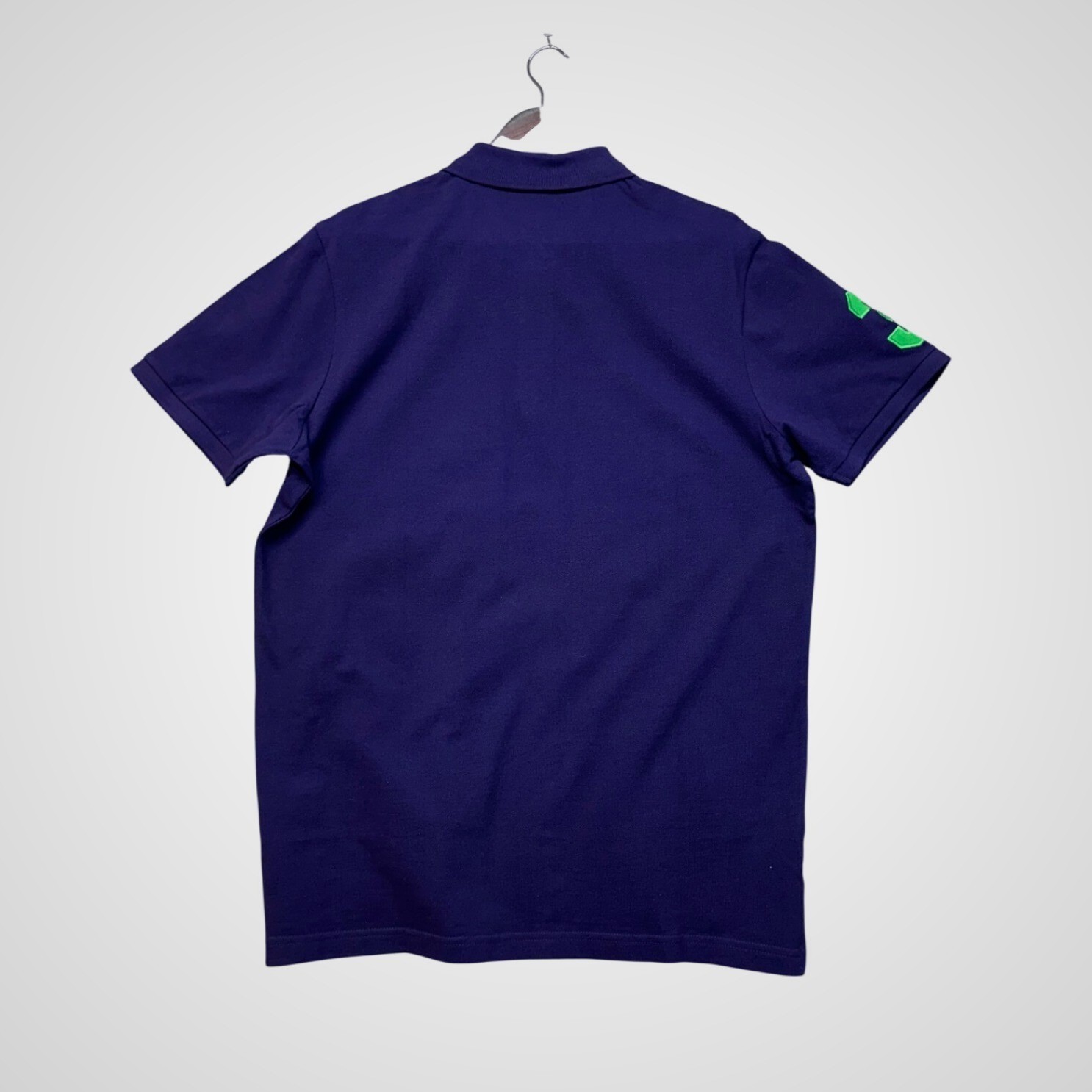 U.S. Polo Assn. Polo Shirt Mens Large Purple NWT Pique Short Sleeve Embroidered image 2