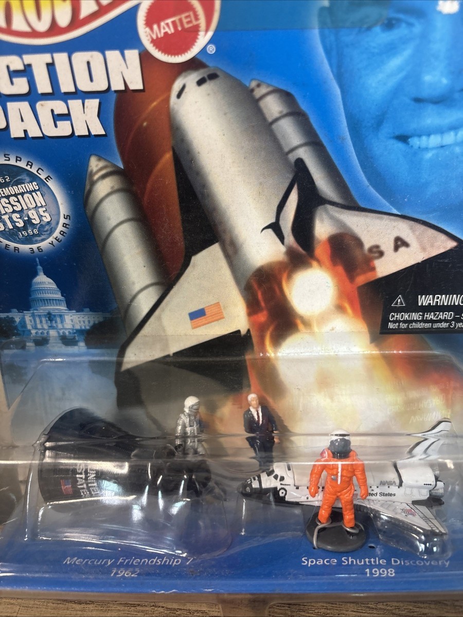 週末セール　ホットトイズ 1/6 NBCスペシャルフォース10体セット　ジャンク Hot Wheels Action Pack John Glenn Space Shuttle Discovery