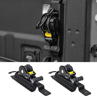 Retractable Ratchet Straps Compatible with 2020-2025 2026 Jeep Gladiator JT Retr