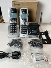 AT T BL102-2 Cordless Phone Answering System w/ Call Block  2 Handsets       