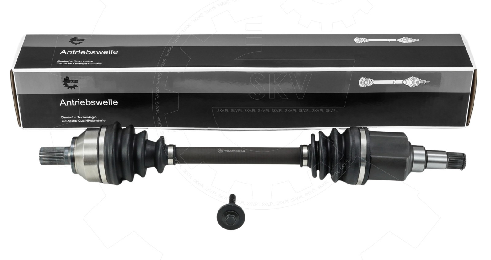 Cardan avant gauche pour FORD Focus II et C-Max transmission robuste
