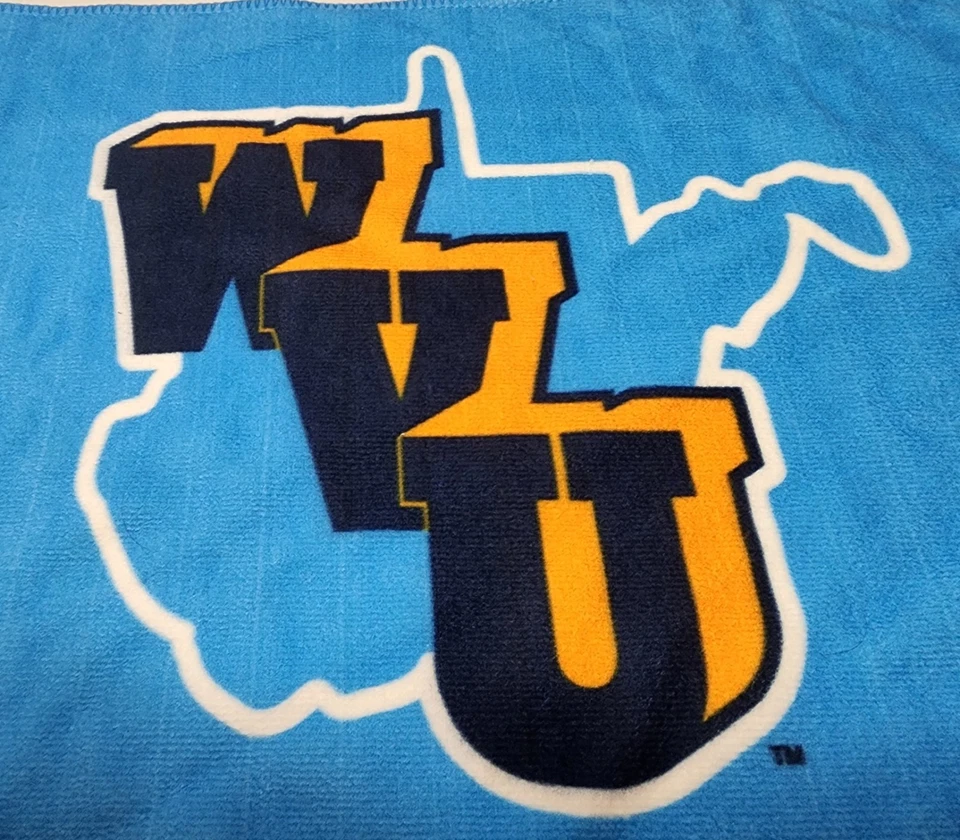 Toalla de fútbol de rally West Virginia Mountaineers 1965 Throwback Let's Go ---- Foto 3 de 4