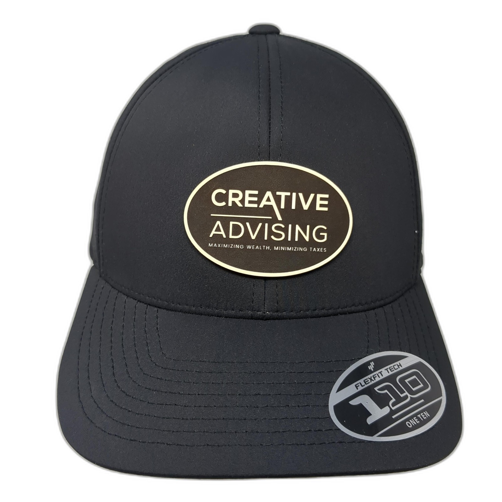 Creative Advising Strapback Hat Black One Size La… - image 1