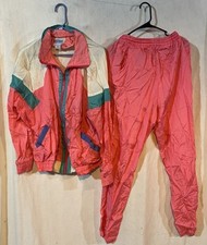 Vintage 80  s/90  s G 4000 Windbreaker Track suit Size large